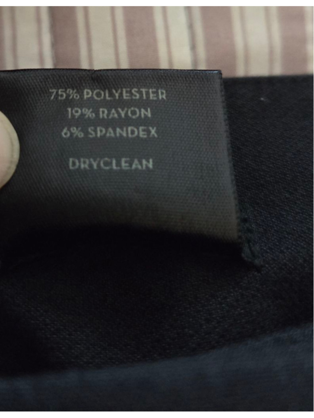 Women's Ann Taylor Petite Black Signature Trousers 8P - Picture 4 of 6